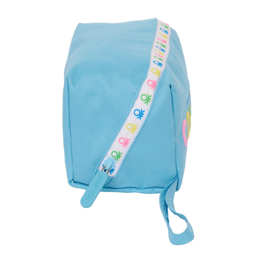 Κασετίνα Benetton Spring Sky μπλε 22 x 10 x 10 cm