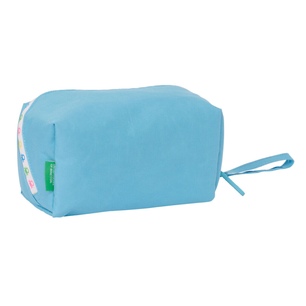Κασετίνα Benetton Spring Sky μπλε 22 x 10 x 10 cm