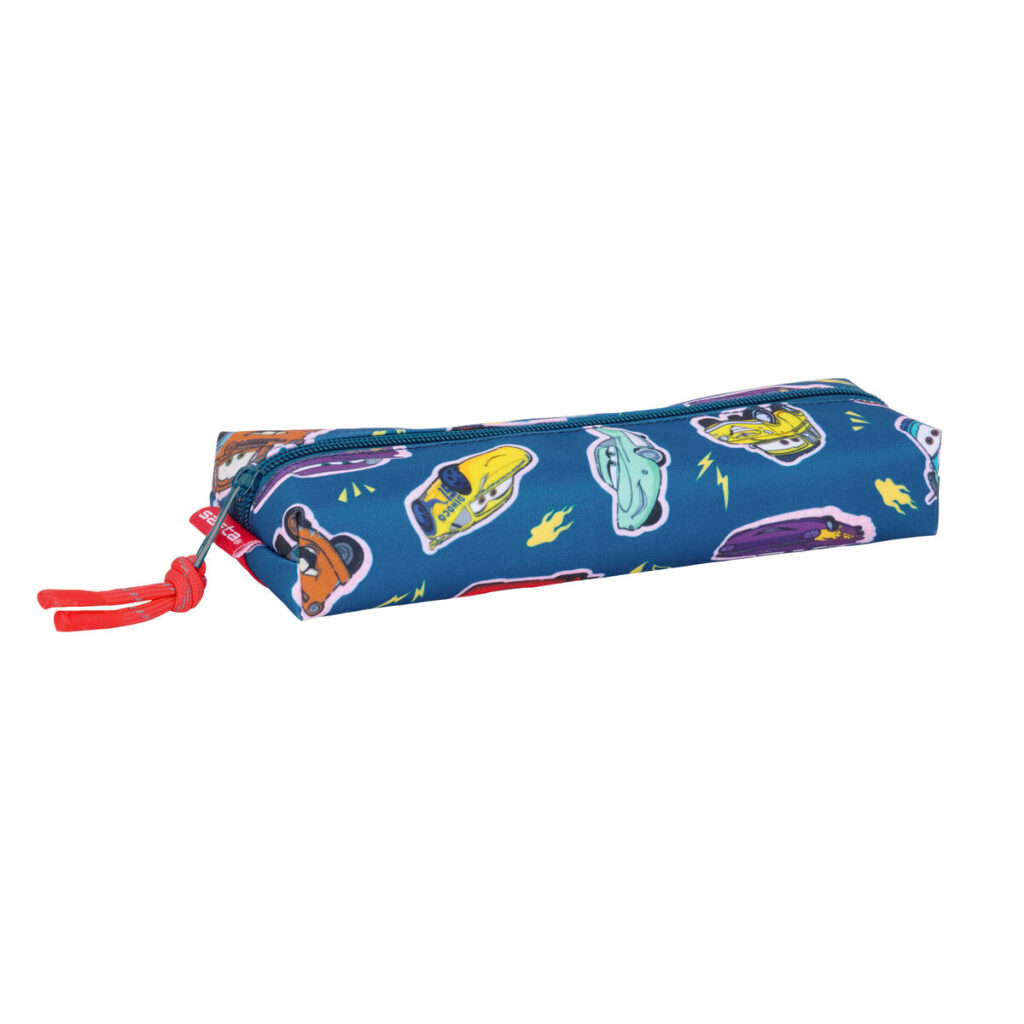 Κασετίνα Cars Racing Ναυτικό Μπλε 22 x 4 x 7 cm