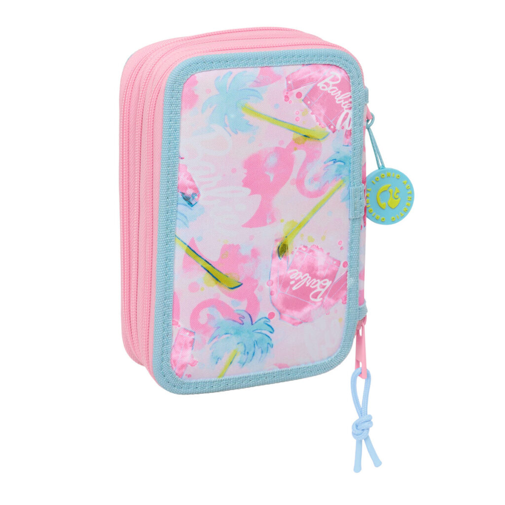 Κασετίνα με Aξεσουάρ Barbie Painterly Ροζ Sky μπλε 12,5 x 19,5 x 5,5 cm 37 Τεμάχια