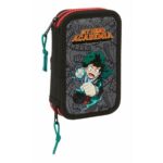 Κασετίνα My Hero Academia Μαύρο 12.5 x 19.5 x 4 cm 28 Τεμάχια