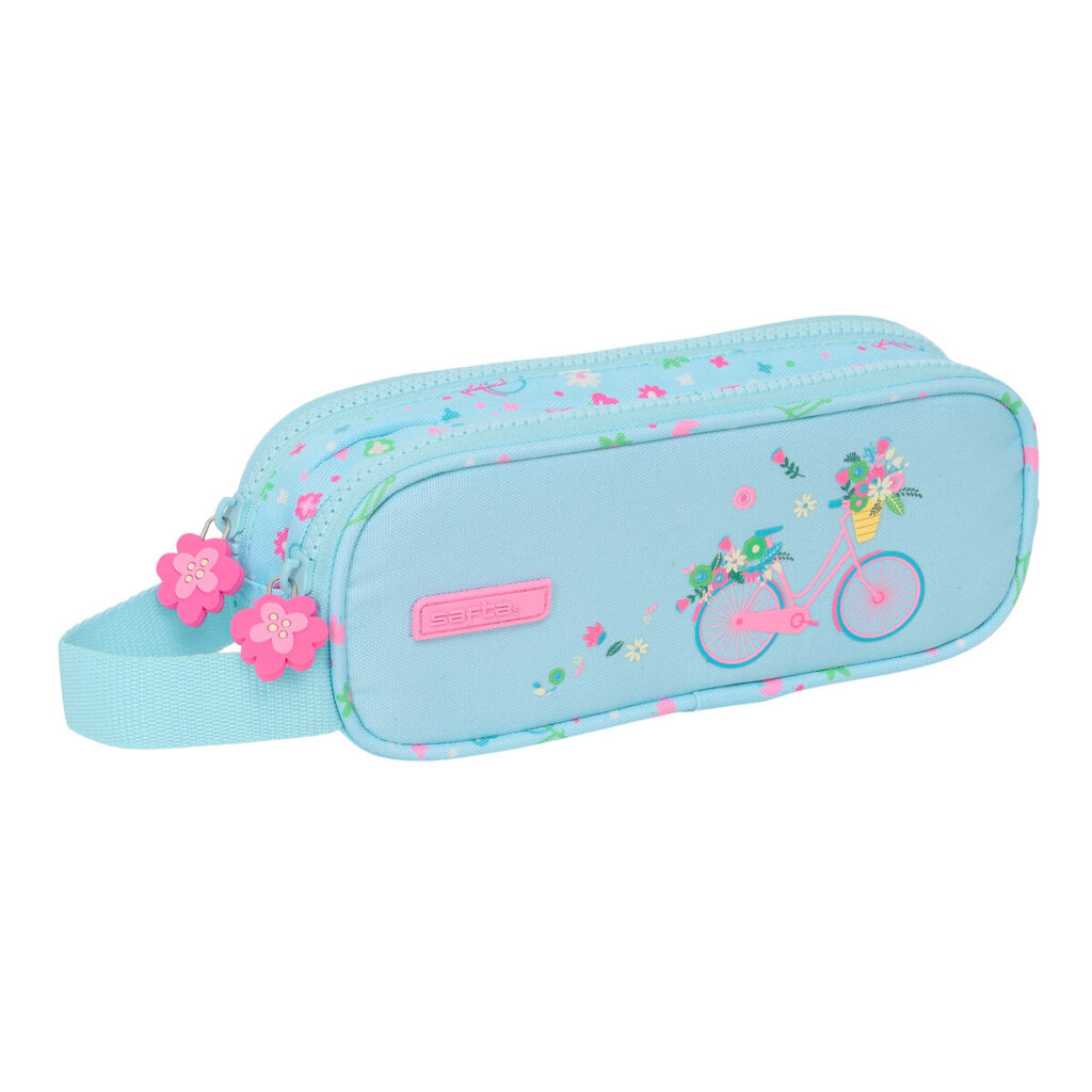 Κασετίνα Safta Bicicleta Μπλε 21 x 8 x 6 cm