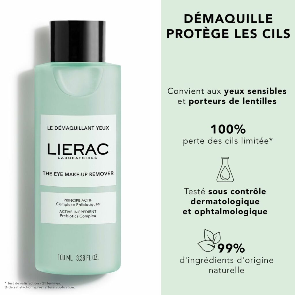 Καθαριστικό για το Μακιγιάζ Ματιών Lierac LIERAC DÉMAQUILLANT 100 ml