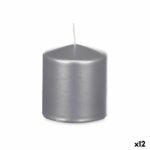 Κερί Acorde 92543 Ασημί 9 x 10 x 9 cm (12 Μονάδες)