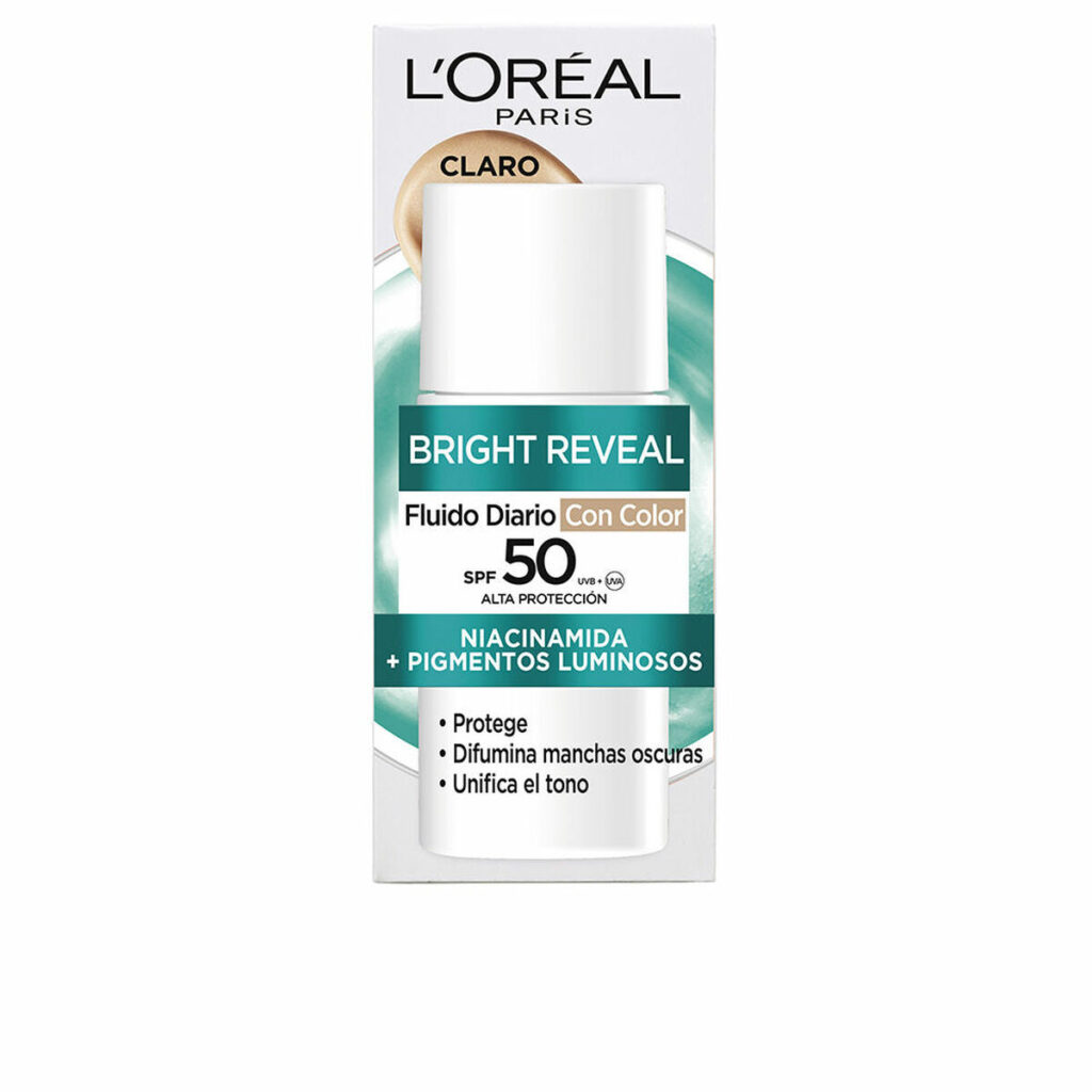 Κρέμα Προσώπου L'Oreal Make Up BRIGHT REVEAL NIACINAMIDA Spf 50 50 ml