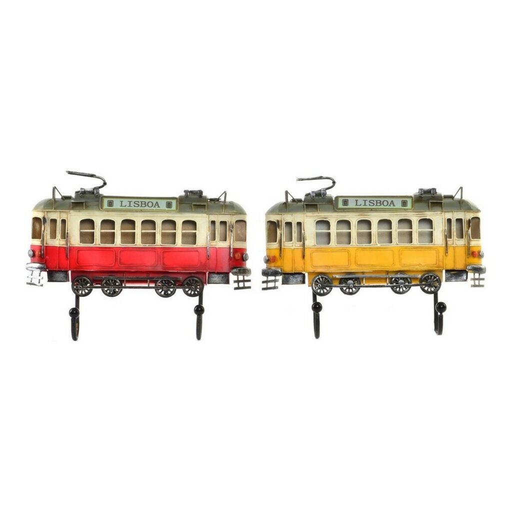 Κρεμάστρα τοίχου DKD Home Decor Lisboa Μέταλλο Vintage (31 x 23 x 5 cm) (2 pcs)