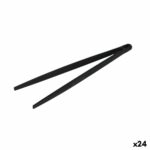 Λαβίδες Kουζίνας Quttin Μαύρο Νάιλον 28 x 8 x 1,7 cm (24 Μονάδες)