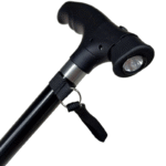 Μπαστούνι βάδισης τετράποδο με φακό LED - 209-2 - 112067