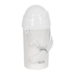 Μπουκάλι με Καπάκι και Καλαμάκι Miffy Niebla Γκρι PVC 500 ml