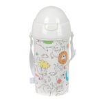 Μπουκάλι νερού Safta Zoo Μπεζ PVC 500 ml