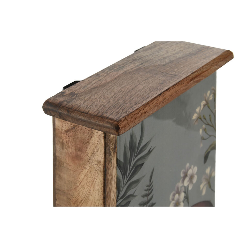Ντουλάπα για κλειδιά Home ESPRIT Φυσικό 18 x 7,5 x 28 cm