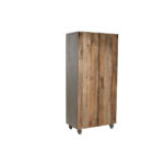 Ντουλάπι Home ESPRIT Ανοιχτό καφέ Ξύλο 85,5 x 47 x 180 cm