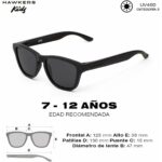 Παιδικά Γυαλιά Ηλίου Hawkers One Kids Dark Ø 47 mm Μαύρο