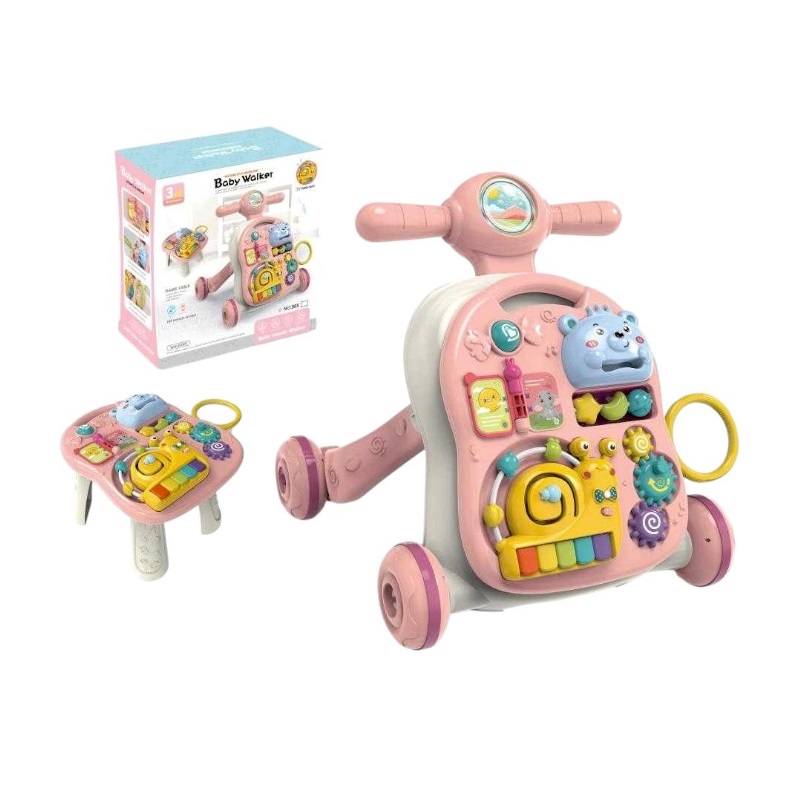 Παιδική στράτα με παιχνίδια - 965 - 215522 - Pink