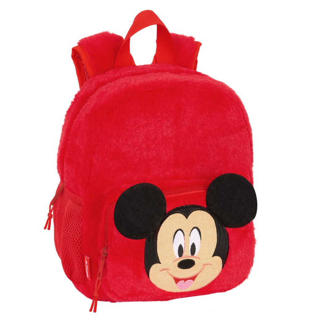 Παιδική Τσάντα Mickey Mouse Clubhouse Κόκκινο 22 x 27 x 10 cm
