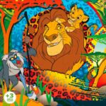 Παιδικό παζλ The Lion King Διπλή όψη 24 Τεμάχια 70 x 1,5 x 50 cm (12 Μονάδες)