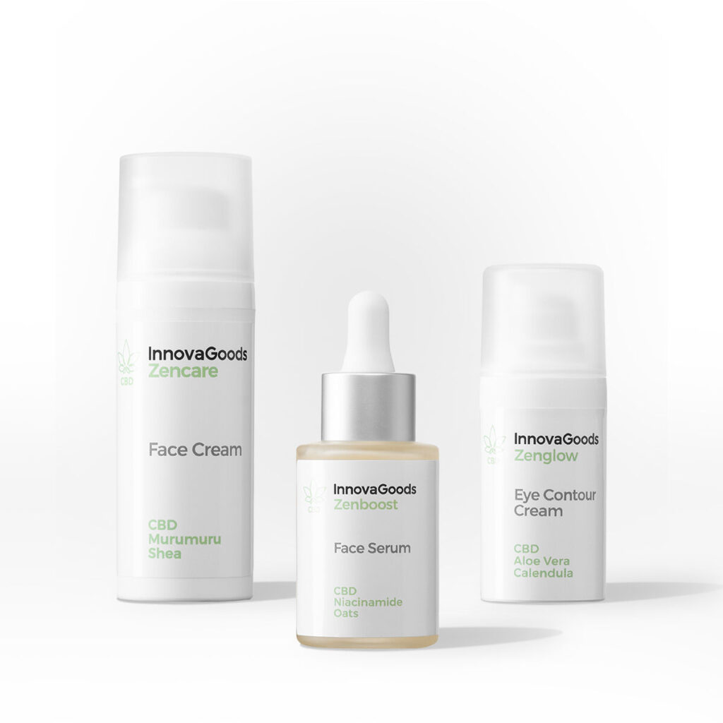 Πακέτο Ενυδάτωσης Προσώπου CBD InnovaGoods