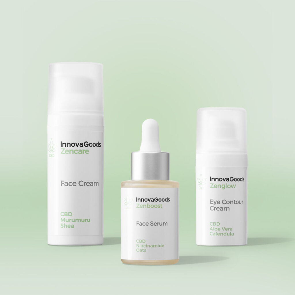Πακέτο Ενυδάτωσης Προσώπου CBD InnovaGoods