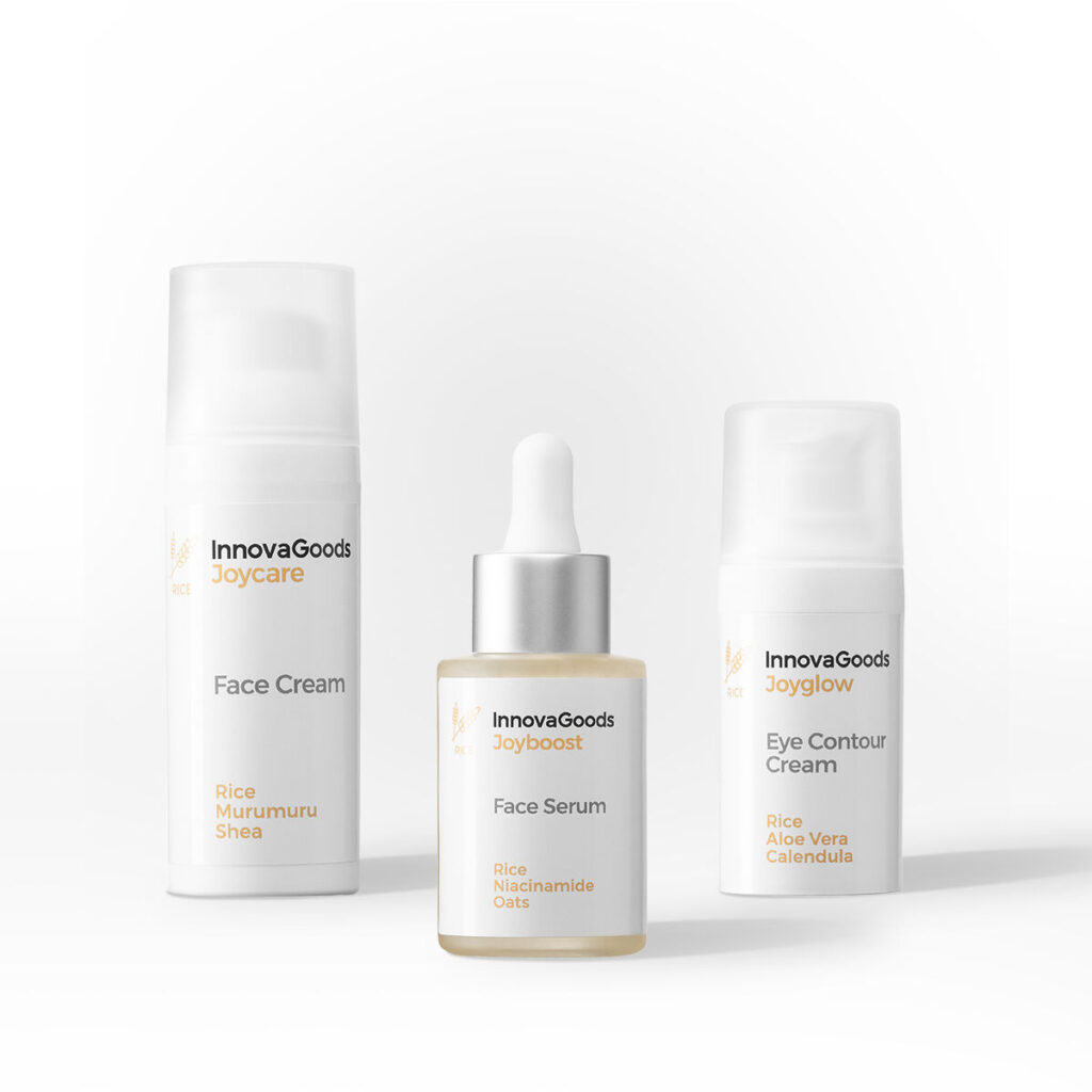 Πακέτο Ενυδάτωσης Προσώπου Rice InnovaGoods