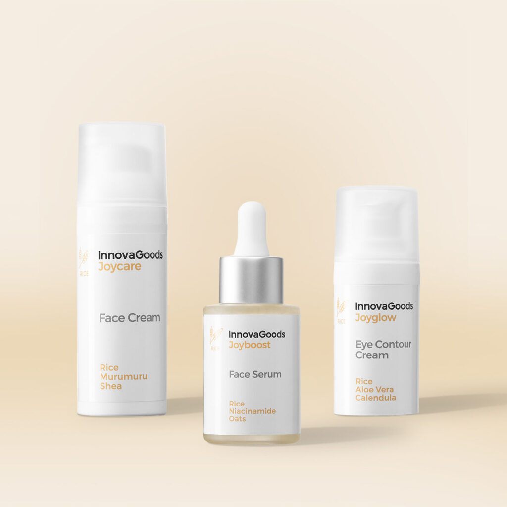 Πακέτο Ενυδάτωσης Προσώπου Rice InnovaGoods