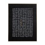 Πίνακας Μαύρο Γκρι Αφηρημένο 90 x 3,5 x 120 cm