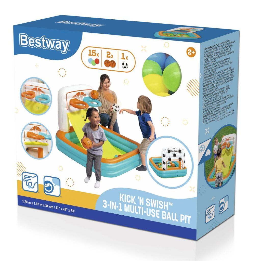 Πισίνα με Μπαλάκια Bestway Kick N'Swish 120 x 107 x 84 cm