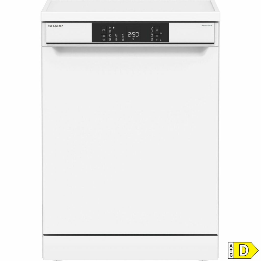 Πλυντήριο πιάτων Sharp QWNA1FF49DWES Λευκό 60 cm