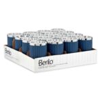 Ποτήρι Berilo 3436-5 Μπλε Πλαστική ύλη 7,5 x 11,5 x 7,5 cm (16 Μονάδες)