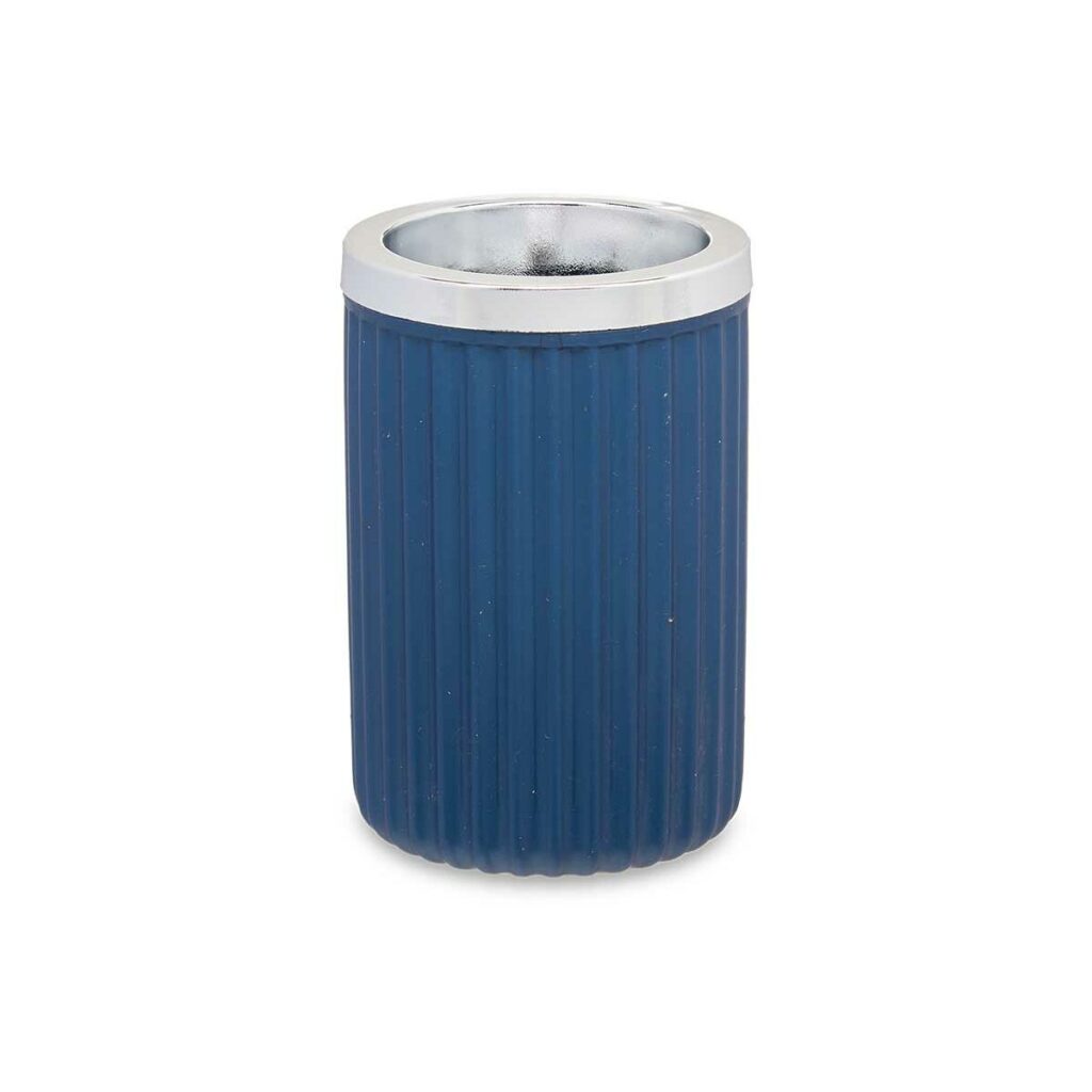 Ποτήρι Berilo 3436-5 Μπλε Πλαστική ύλη 7,5 x 11,5 x 7,5 cm (16 Μονάδες)