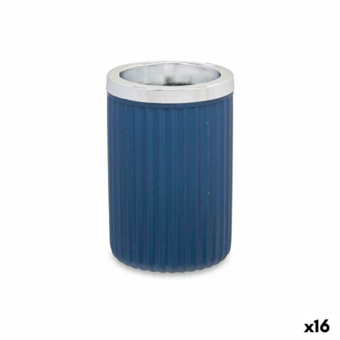 Ποτήρι Berilo 3436-5 Μπλε Πλαστική ύλη 7,5 x 11,5 x 7,5 cm (16 Μονάδες)