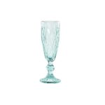 Ποτήρι Κρασί DKD Home Decor Κρυστάλλινο Τυρκουάζ (150 ml)