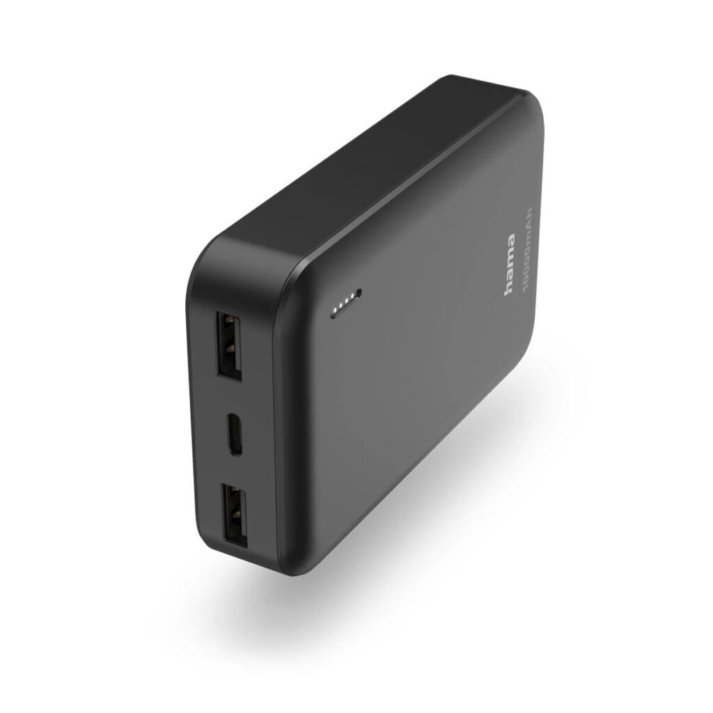 Powerbank Hama FABRIC10 10K Ανθρακί 10000 mAh