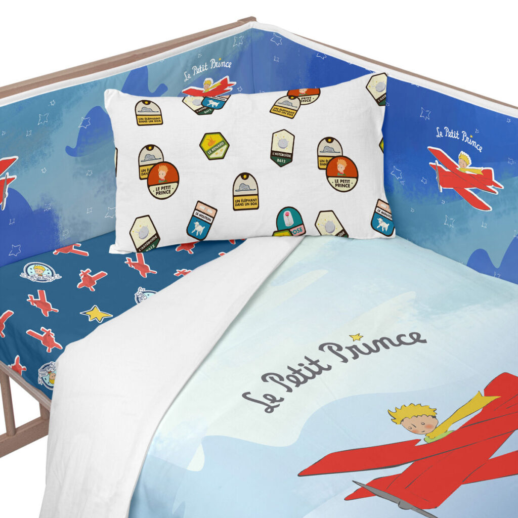 Προστάτης παχνιών HappyFriday Le Petit Prince Son avion Πολύχρωμο 210 x 40 cm