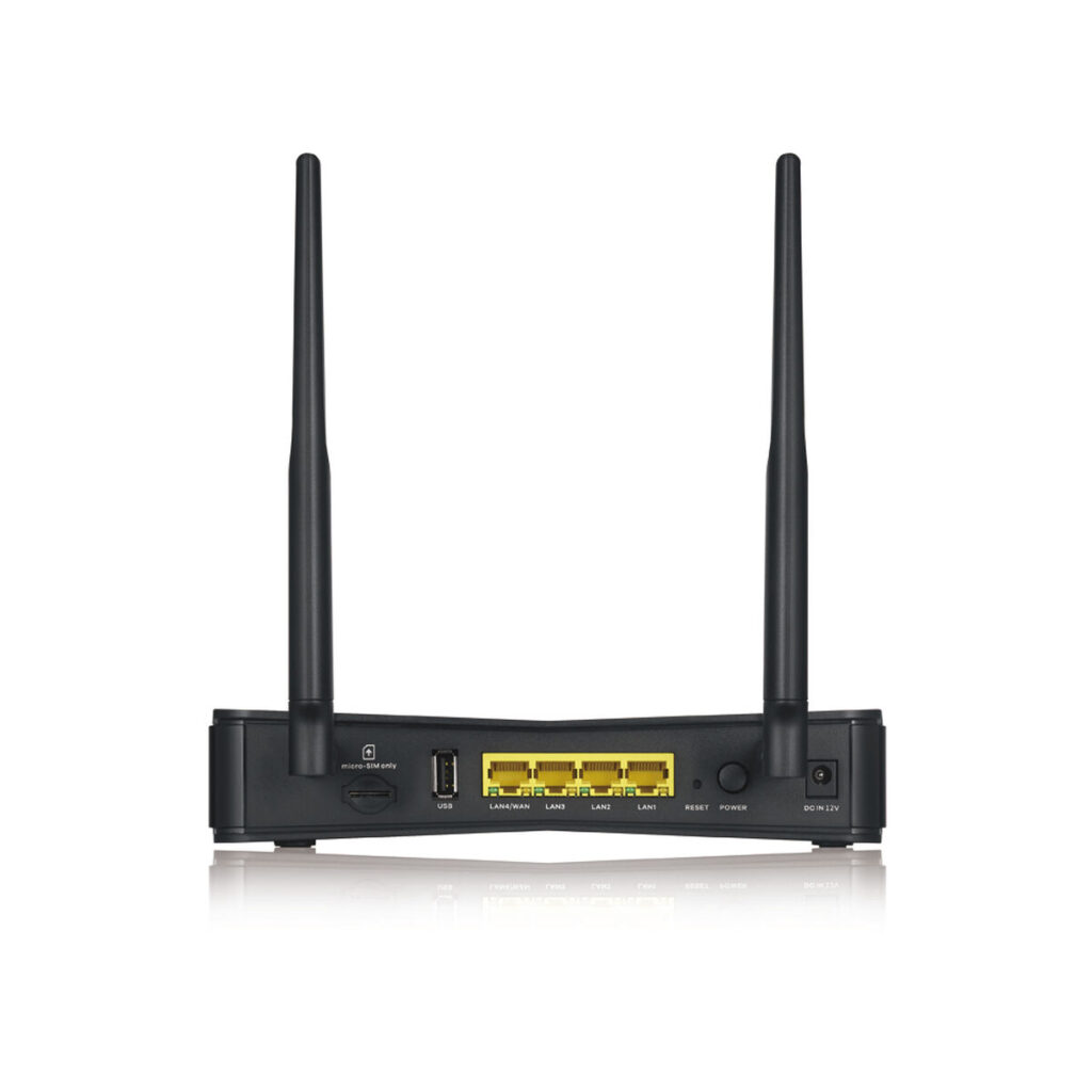 Router ZyXEL LTE-3301PLUS-EU0102F Μαύρο USB 2.0 Ethernet LAN Wi-Fi