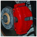Ρύθμιση χρωμάτων Foliatec 2160 RACING Δαγκάνες Φρένων 3 Τεμάχια Κόκκινο