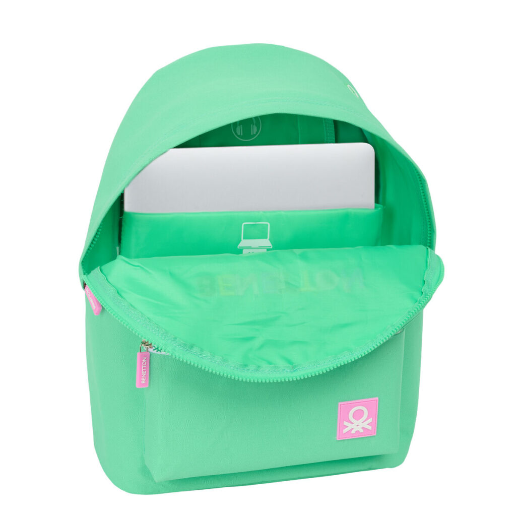 Σακίδιο για Laptop Benetton benetton Πράσινο 31 x 41 x 16 cm