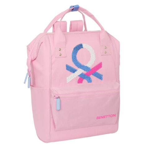 Σακίδιο για Laptop Benetton benetton Ροζ 27 x 40 x 19 cm