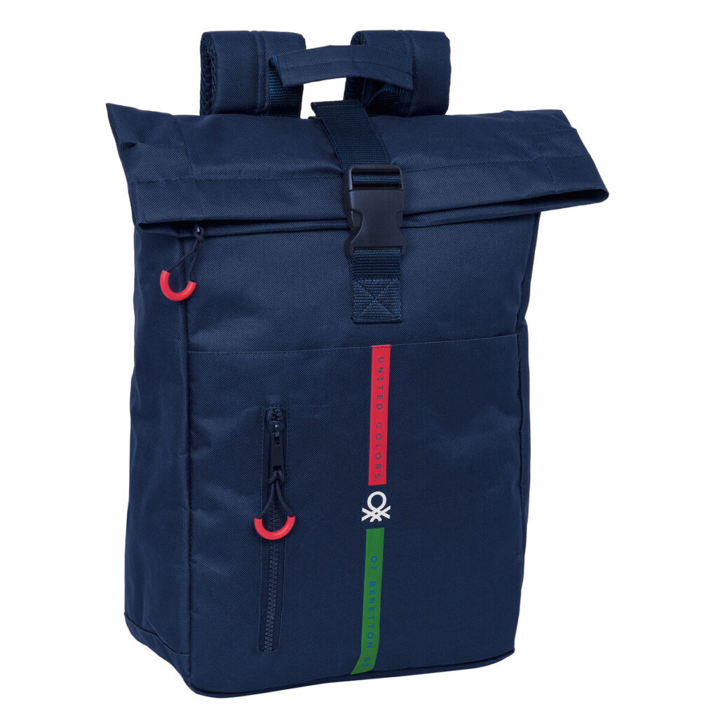 Σακίδιο για Laptop Benetton Italy Ναυτικό Μπλε 28 x 42 x 13 cm