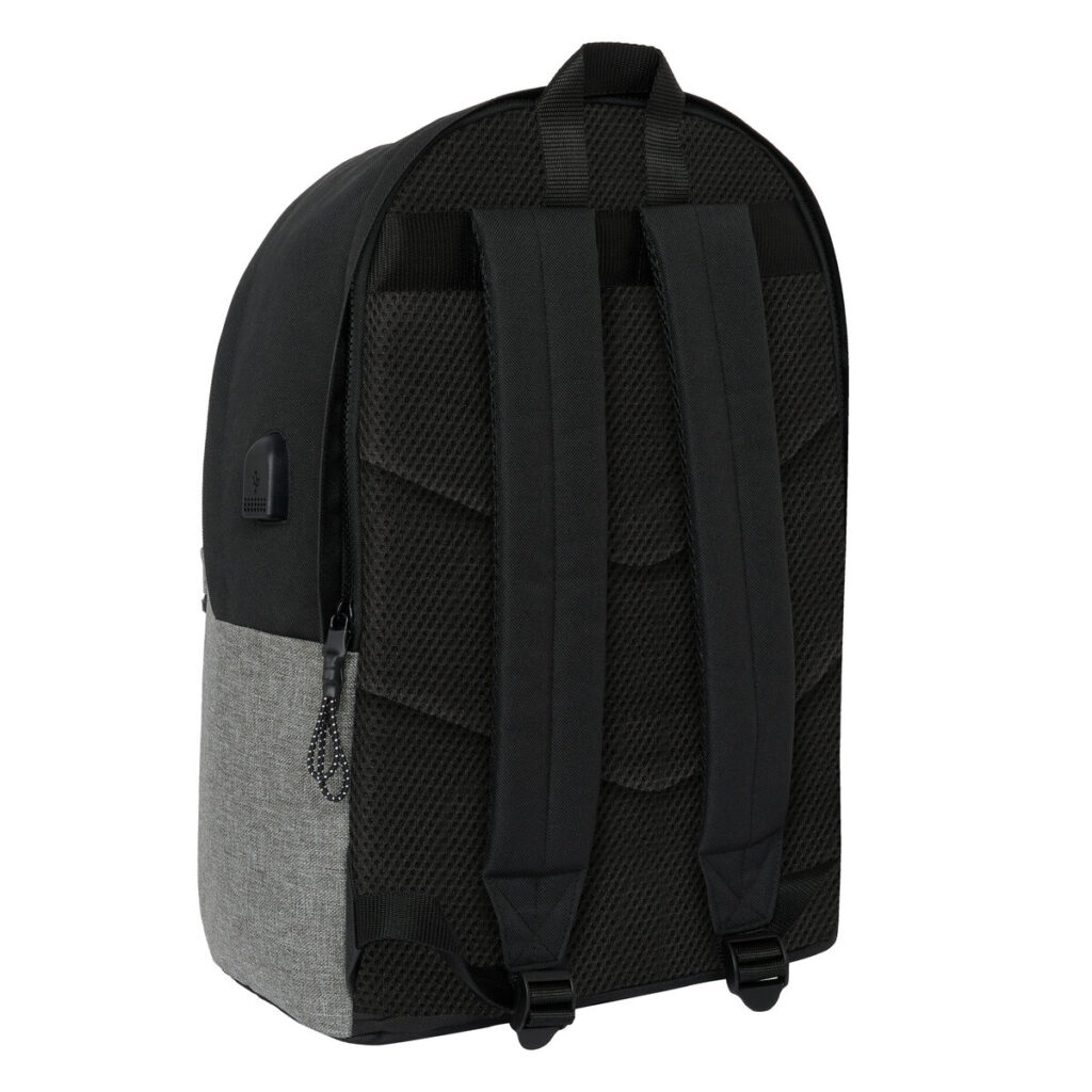 Σακίδιο για Laptop Eckō Unltd. Rhino Μαύρο Γκρι 31 x 44 x 18 cm