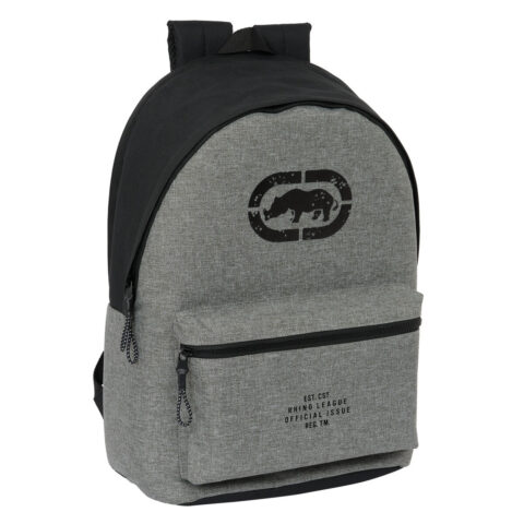 Σακίδιο για Laptop Eckō Unltd. Rhino Μαύρο Γκρι 31 x 44 x 18 cm