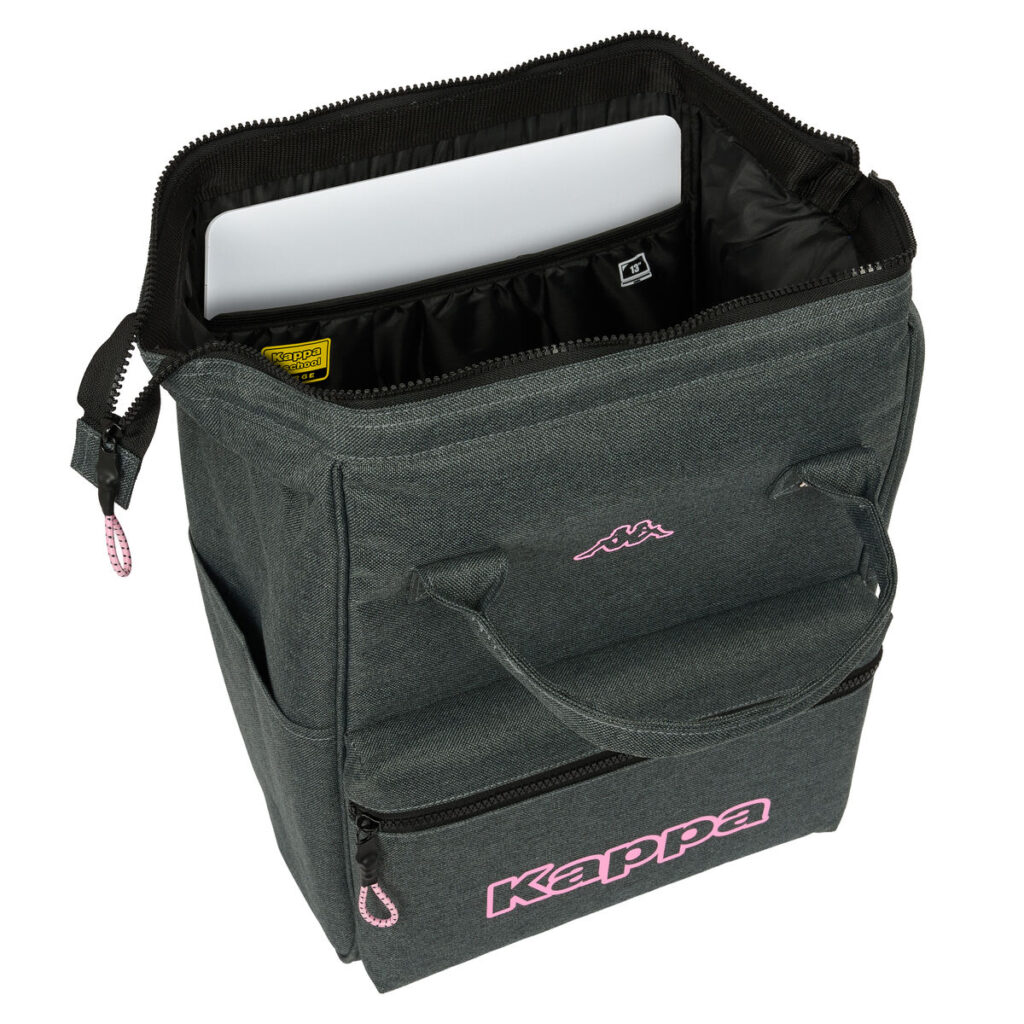 Σακίδιο για Laptop Kappa Silver Pink Γκρι 27 x 40 x 19 cm