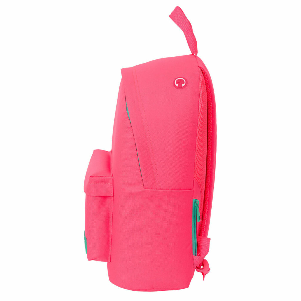 Σακίδιο για Laptop Nait Nait Fluor Ροζ 31 x 41 x 16 cm