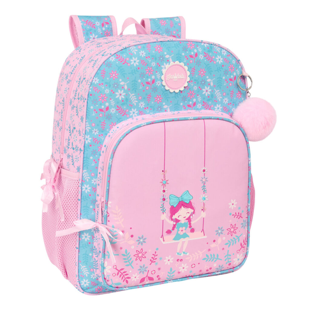 Σχολική Τσάντα Glow Lab Swing Πολύχρωμο 33 x 42 x 14 cm