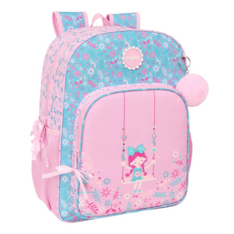 Σχολική Τσάντα Glow Lab Swing Πολύχρωμο 33 x 42 x 14 cm