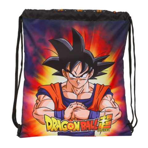 Σχολική Τσάντα με Σχοινιά Dragon Ball Μαύρο 35 x 40 x 1 cm