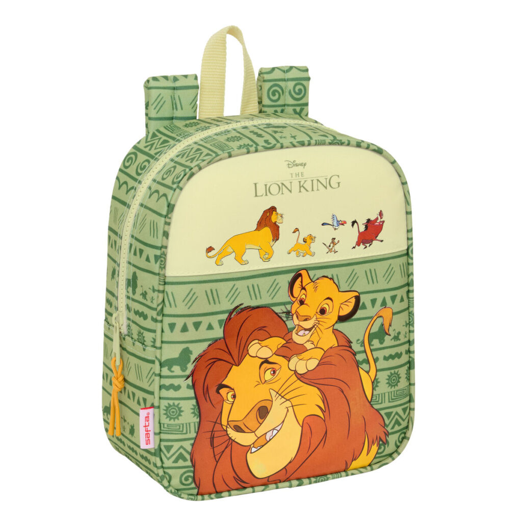 Σχολική Τσάντα Mufasa Πράσινο Μπεζ 22 x 27 x 10 cm