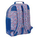 Σχολική Τσάντα Nait Nait Flores coimbra azul Μπλε 32 x 42 x 15 cm