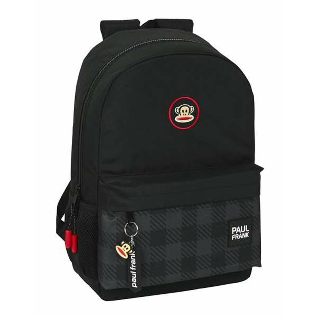 Σχολική Τσάντα Paul Frank Campers Μαύρο 30 x 46 x 14 cm