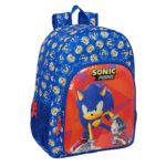 Σχολική Τσάντα Sonic Prime Μπλε 33 x 42 x 14 cm