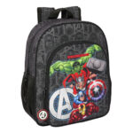 Σχολική Τσάντα The Avengers Vendetta Μαύρο 32 x 38 x 12 cm